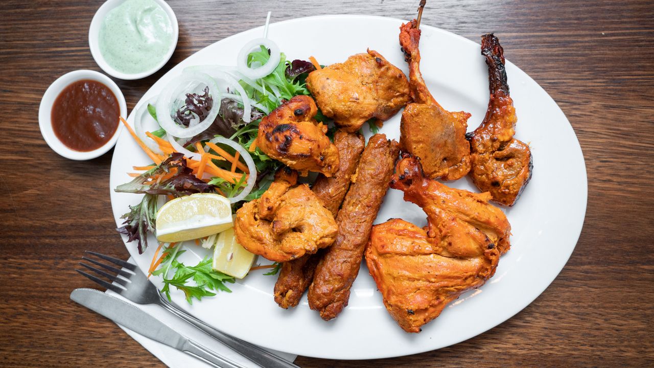 10. Tandoori Platter (5 Pieces)