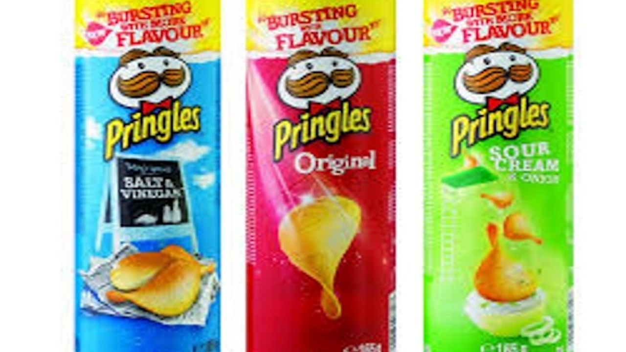 Pringles Stacked Potato Chips (134g)