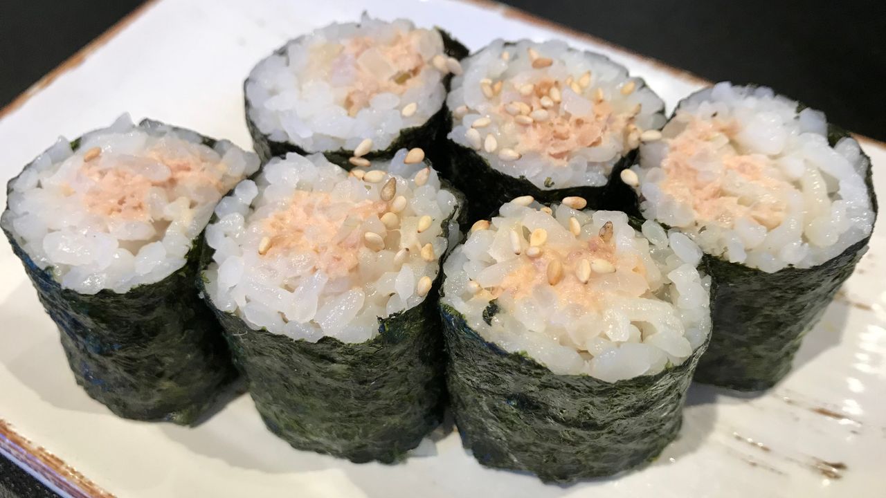 Baby Cooked Tuna Roll