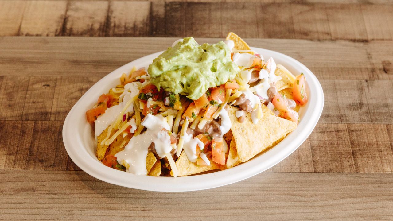 Cholo Vegetariano Nachos