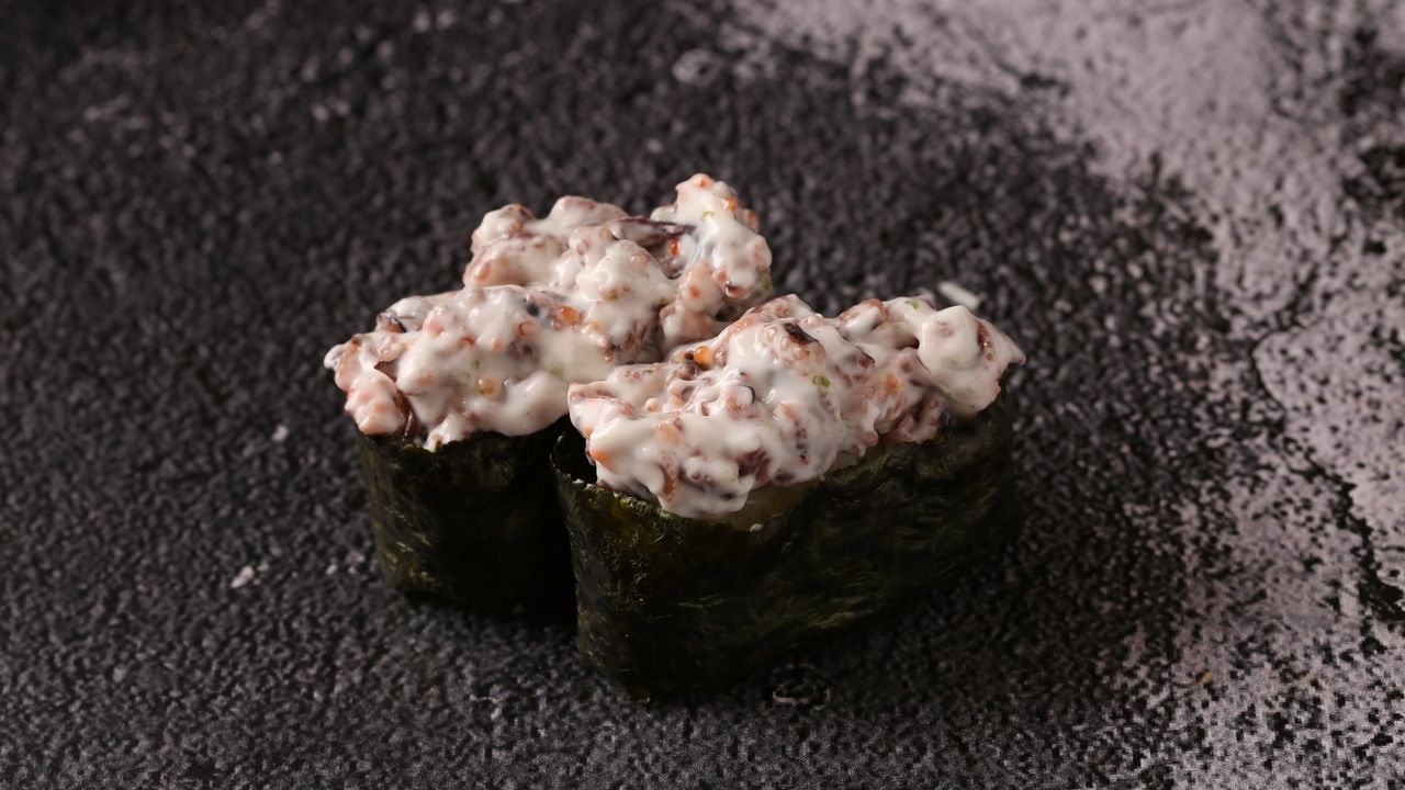 Octopus Salad Gunkan
