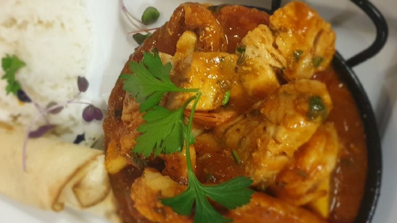 Spanish Seafood Claypot