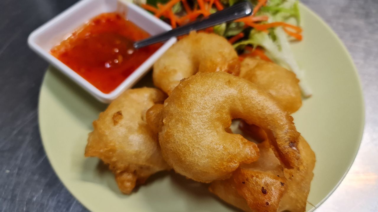 Battered Prawns (5)