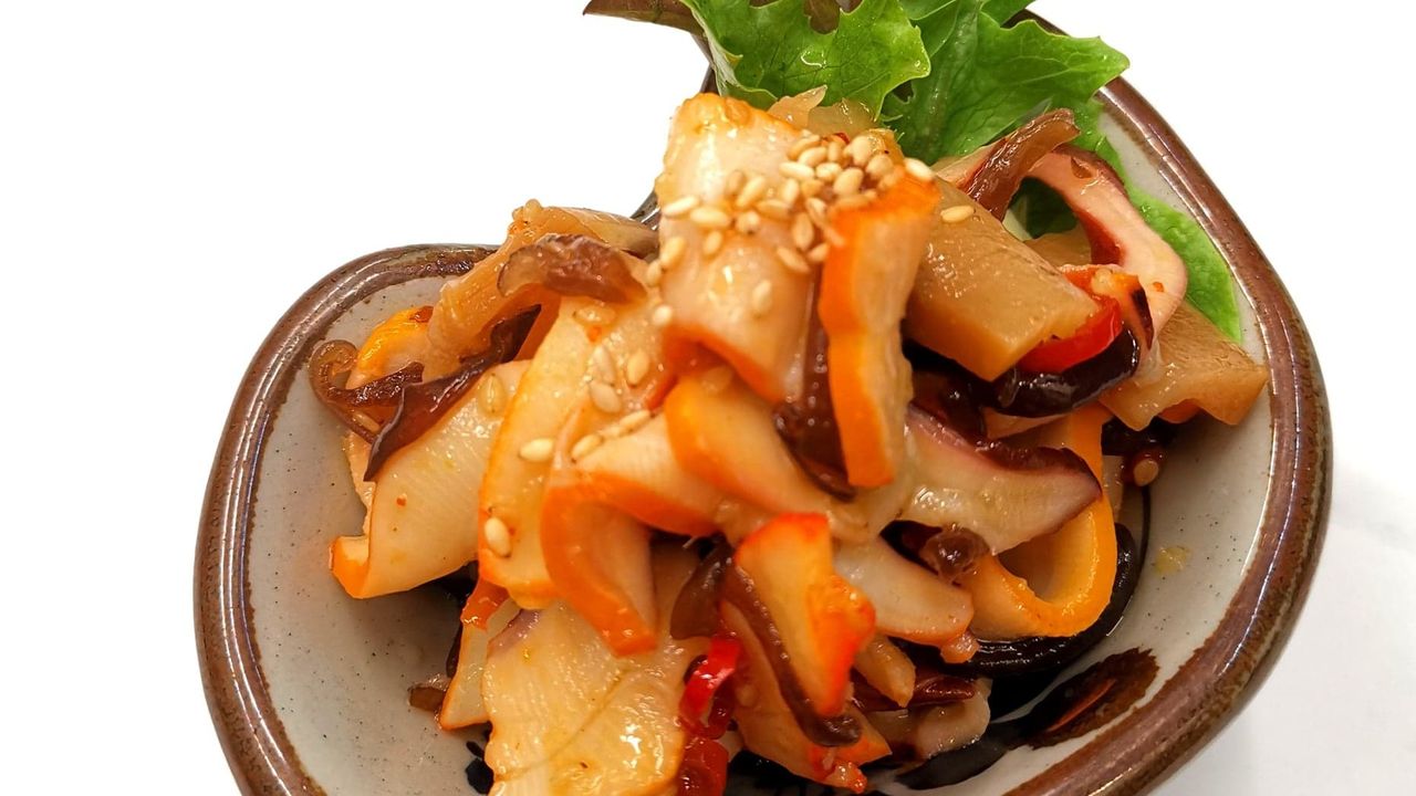 A03. PICKLED SQUID 110G