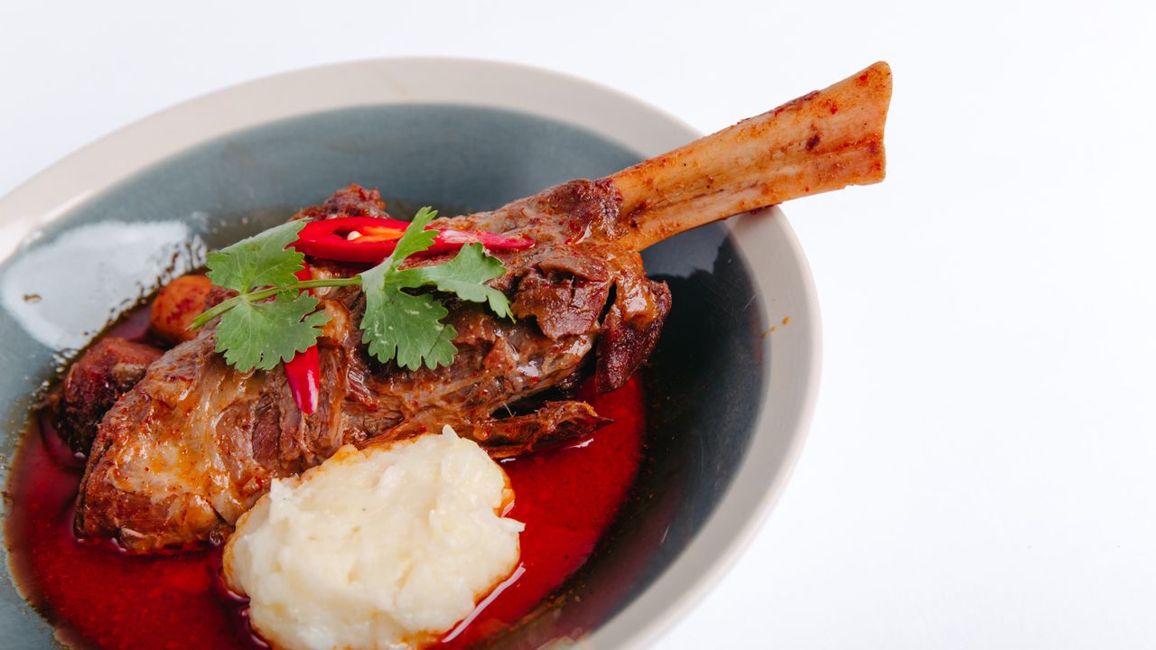 Massaman Curry with Lamb Shank Potato