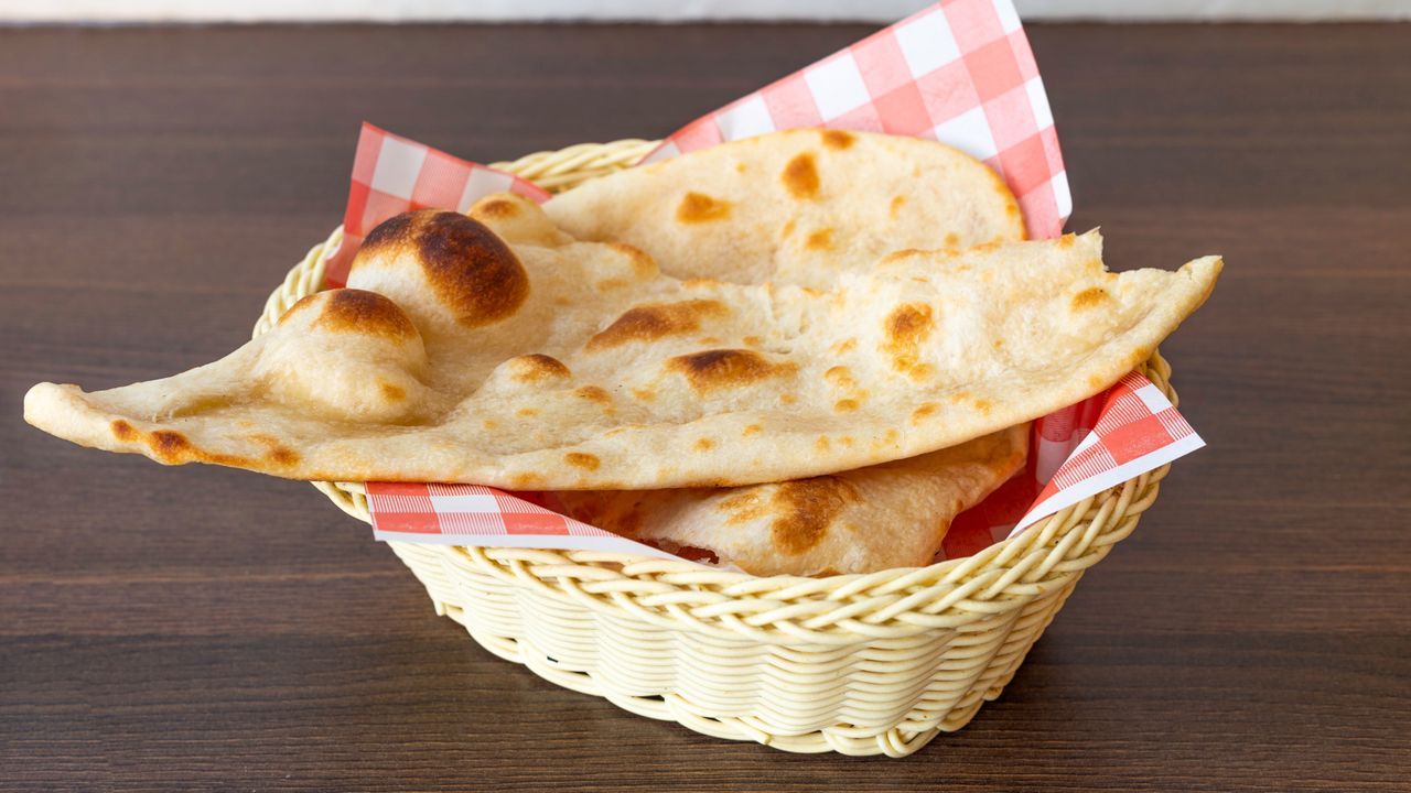 Plain Naan (V)