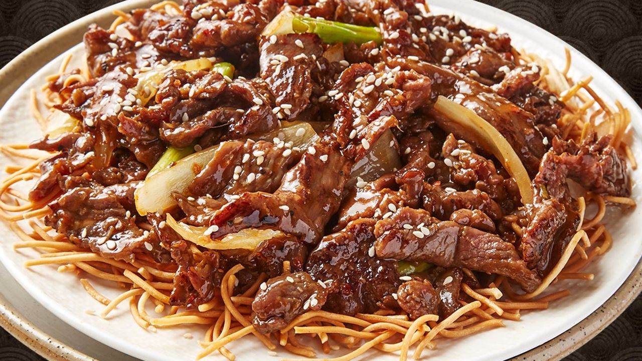 Stir Fried Beef with Honey Sauce