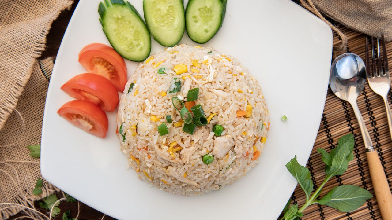 Non Veg Chilli Basil Fried Rice