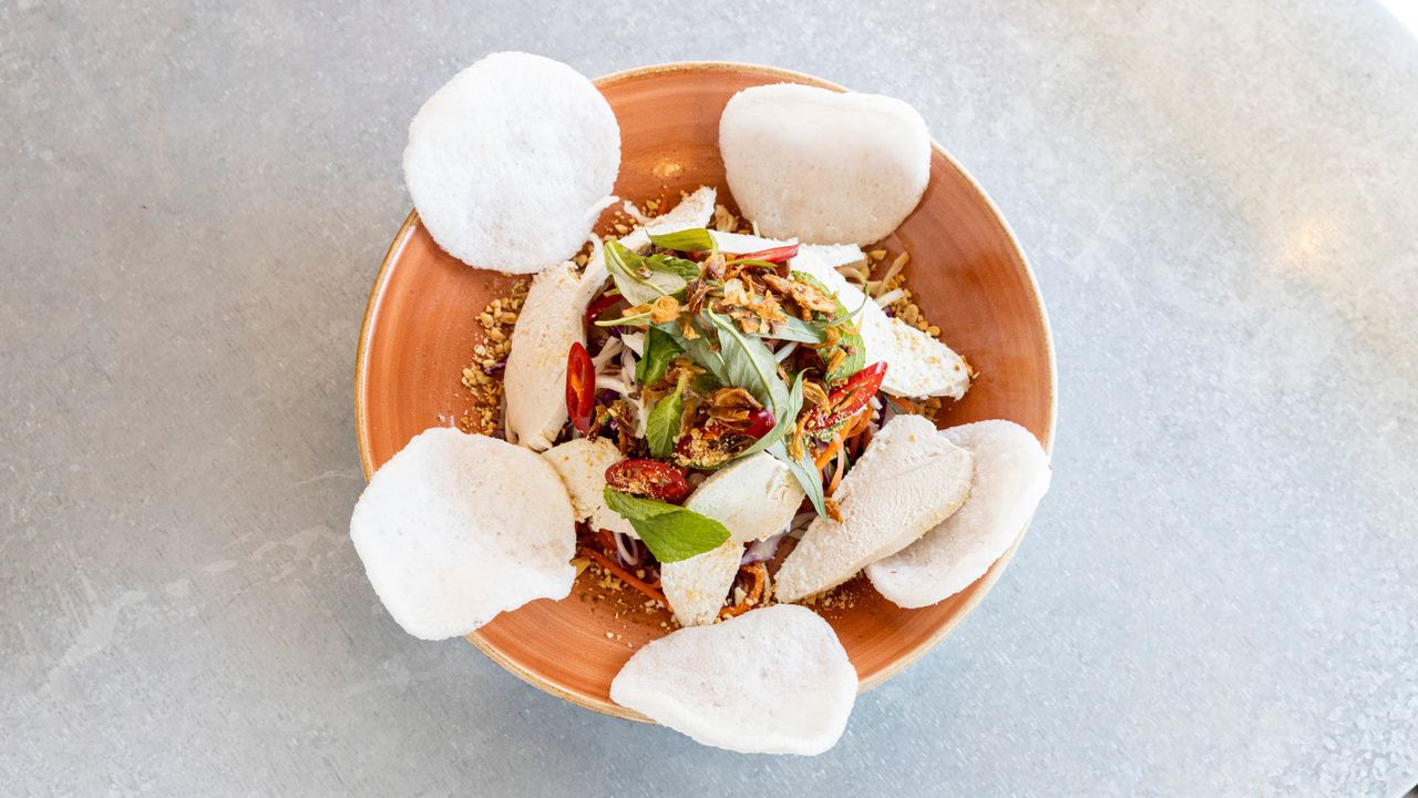 Poached Chicken Coleslaw (GF)