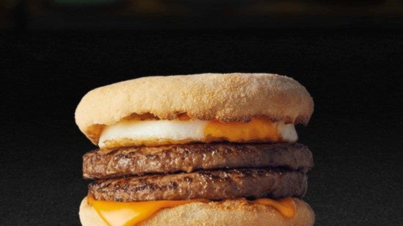 Double Sausage & Egg McMuffin