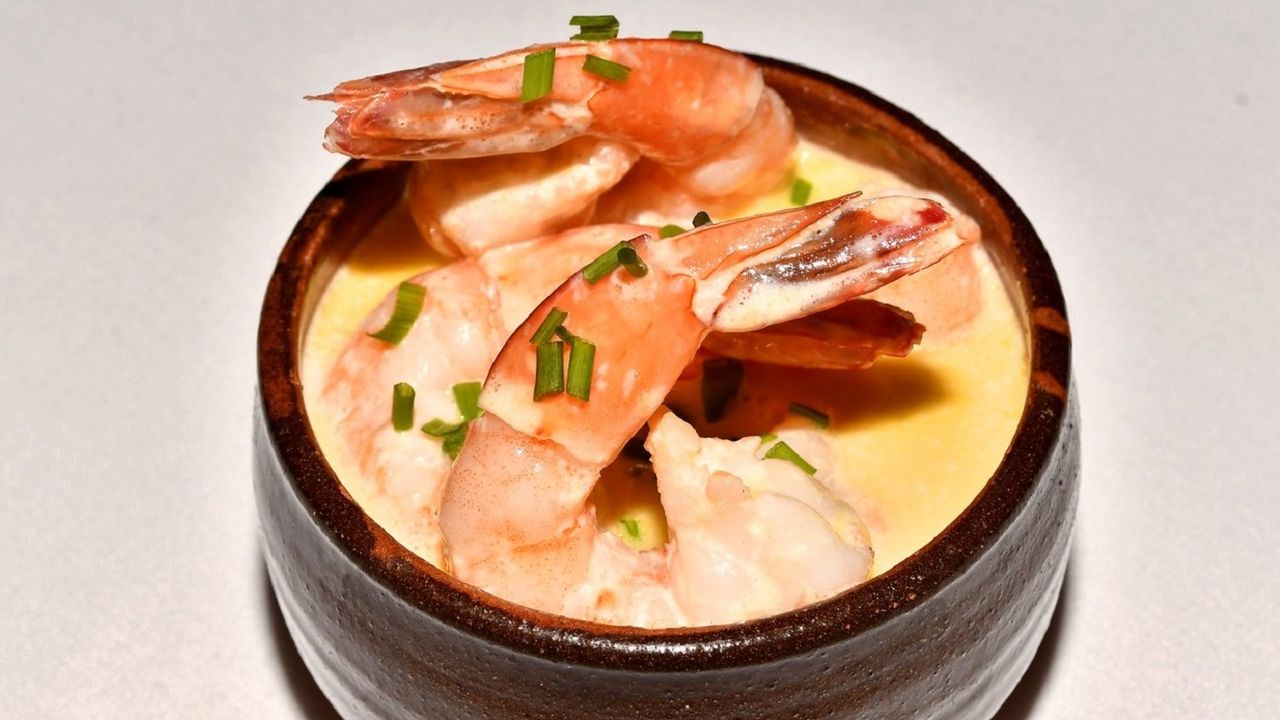 Crevettes au Pernod