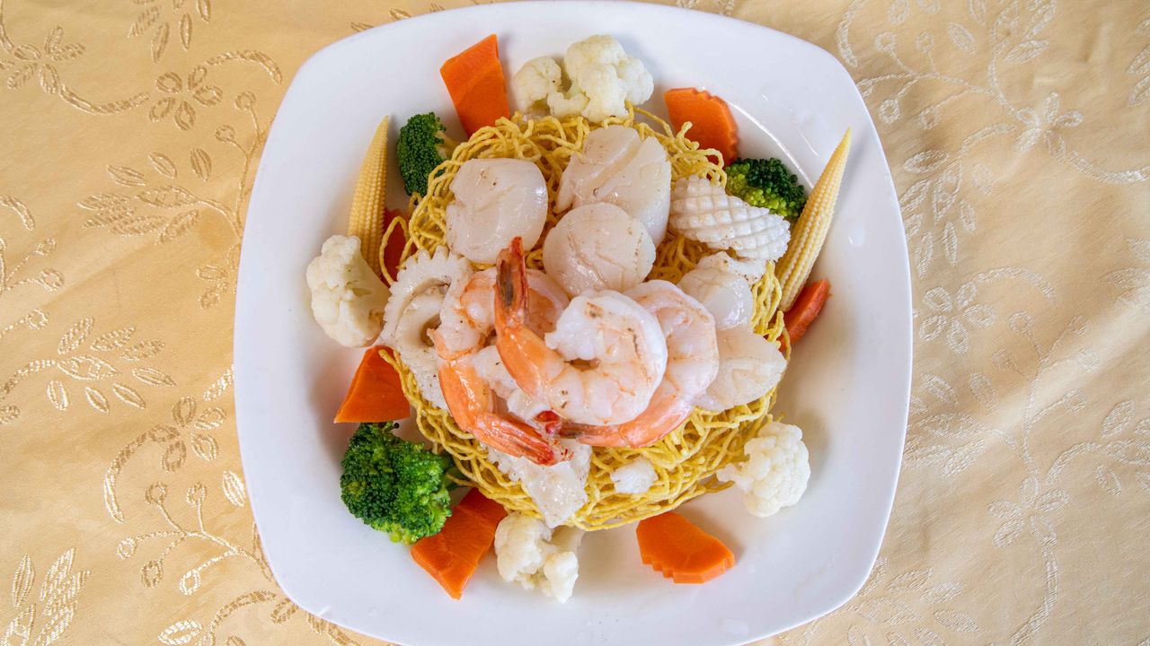Prawn Chow Mee