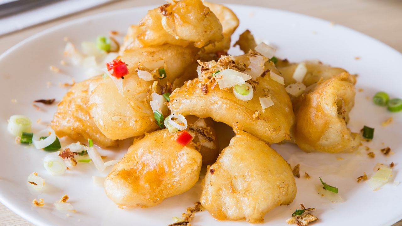 Deep-Fried Calamari with Salt & Pepper Chili
