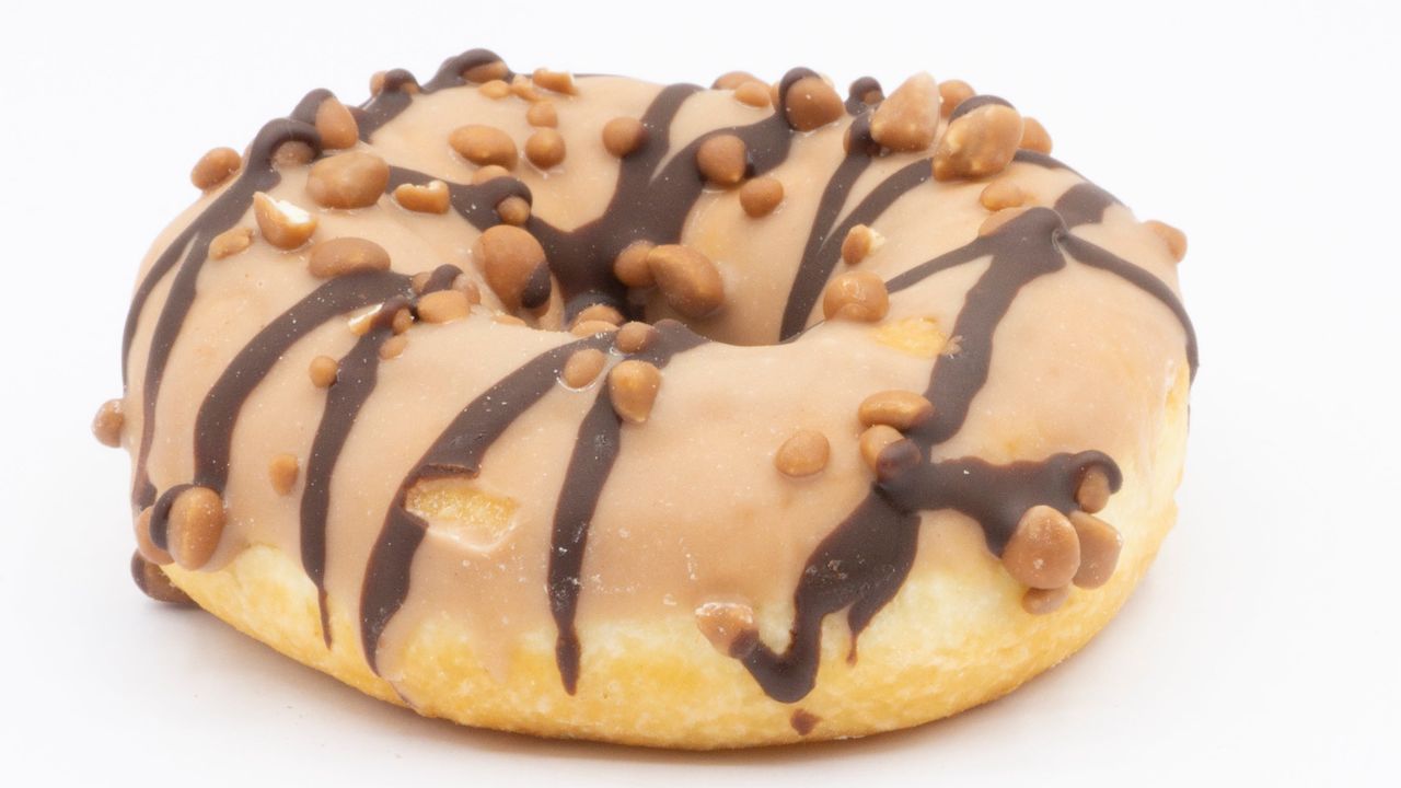 Coffee Crumble Donut with Coffee Filling