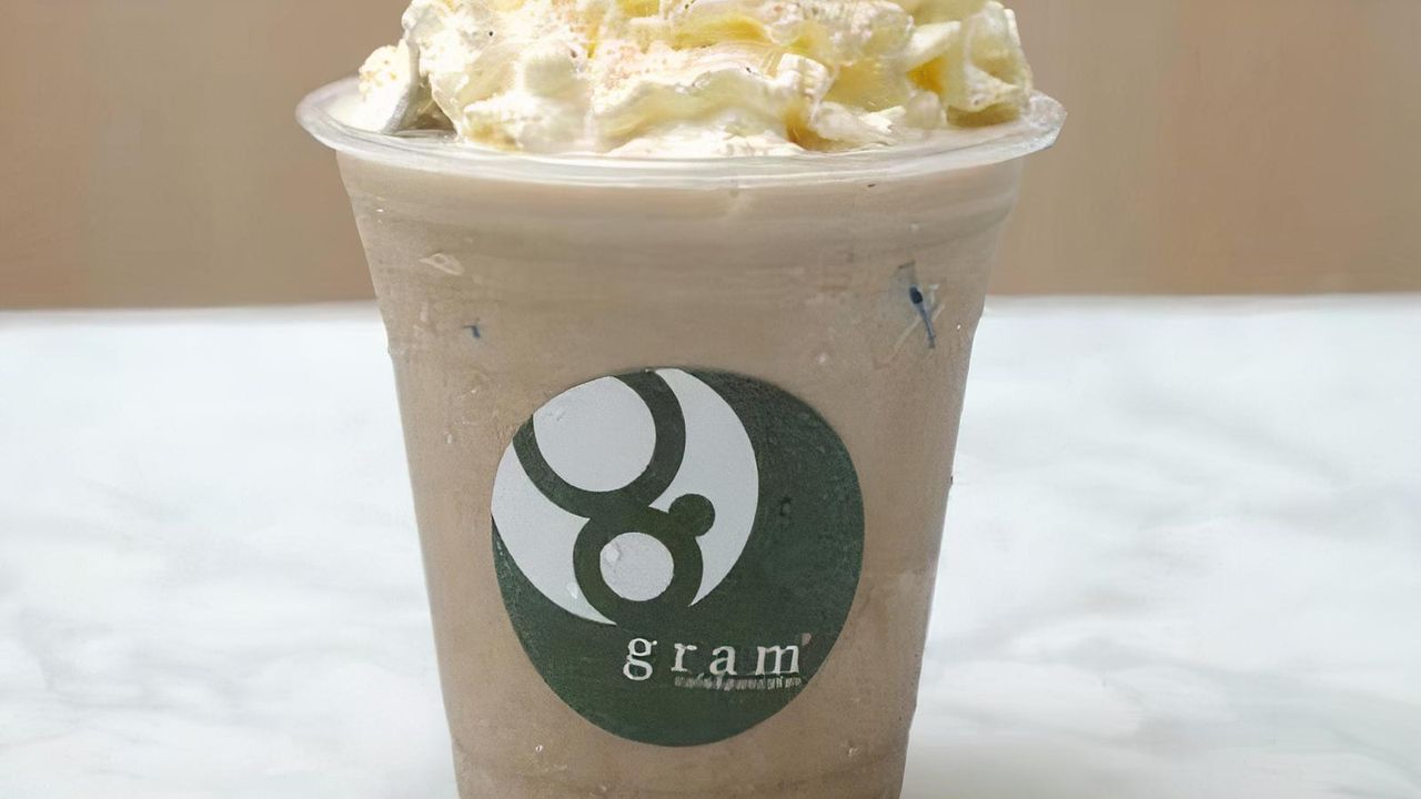 Iced Hojicha Latte