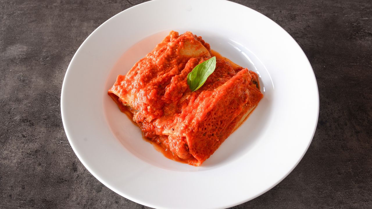 Spinach Cannelloni