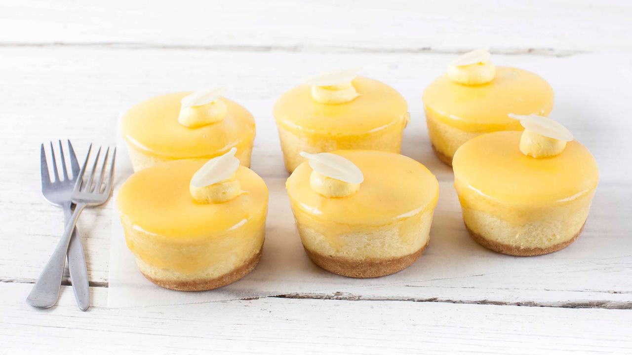 Lemon Baked Cheesecake (GF)