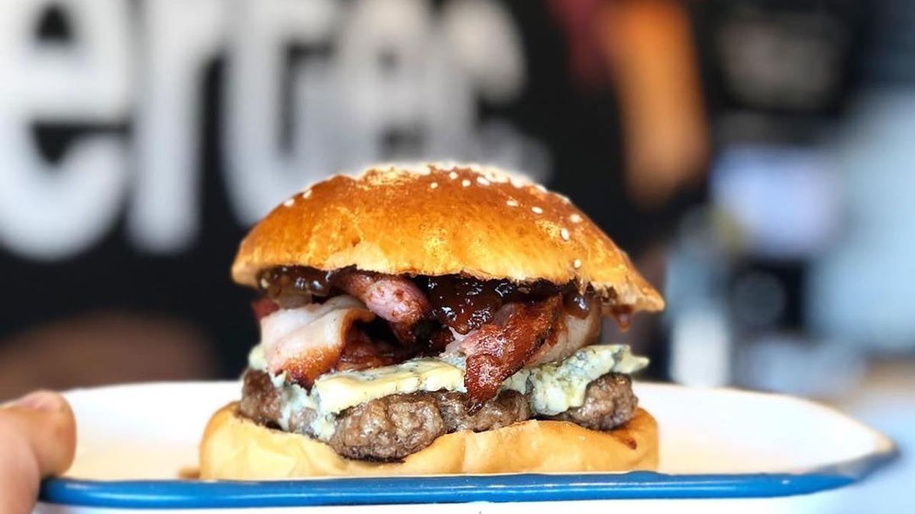 Irresist-a-Blue Burger Combo
