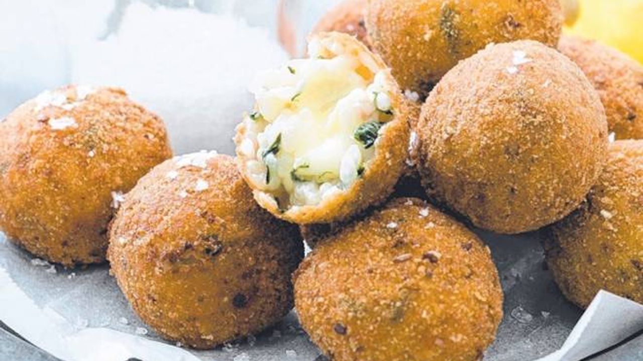 Arancini Pollo E Spinaci