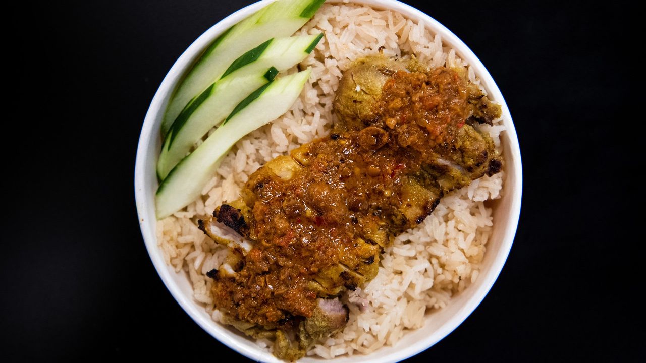 Satay Chicken & Rice