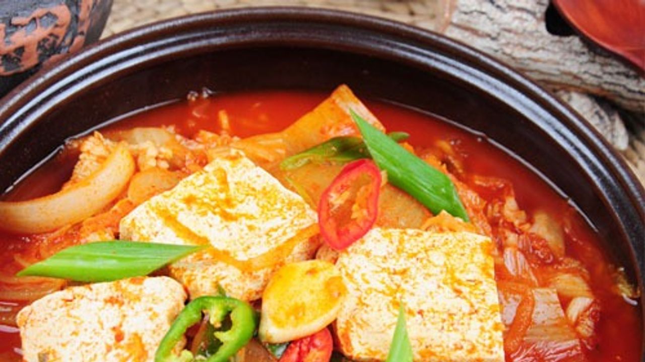 Spicy Pork & Kimchi Soup