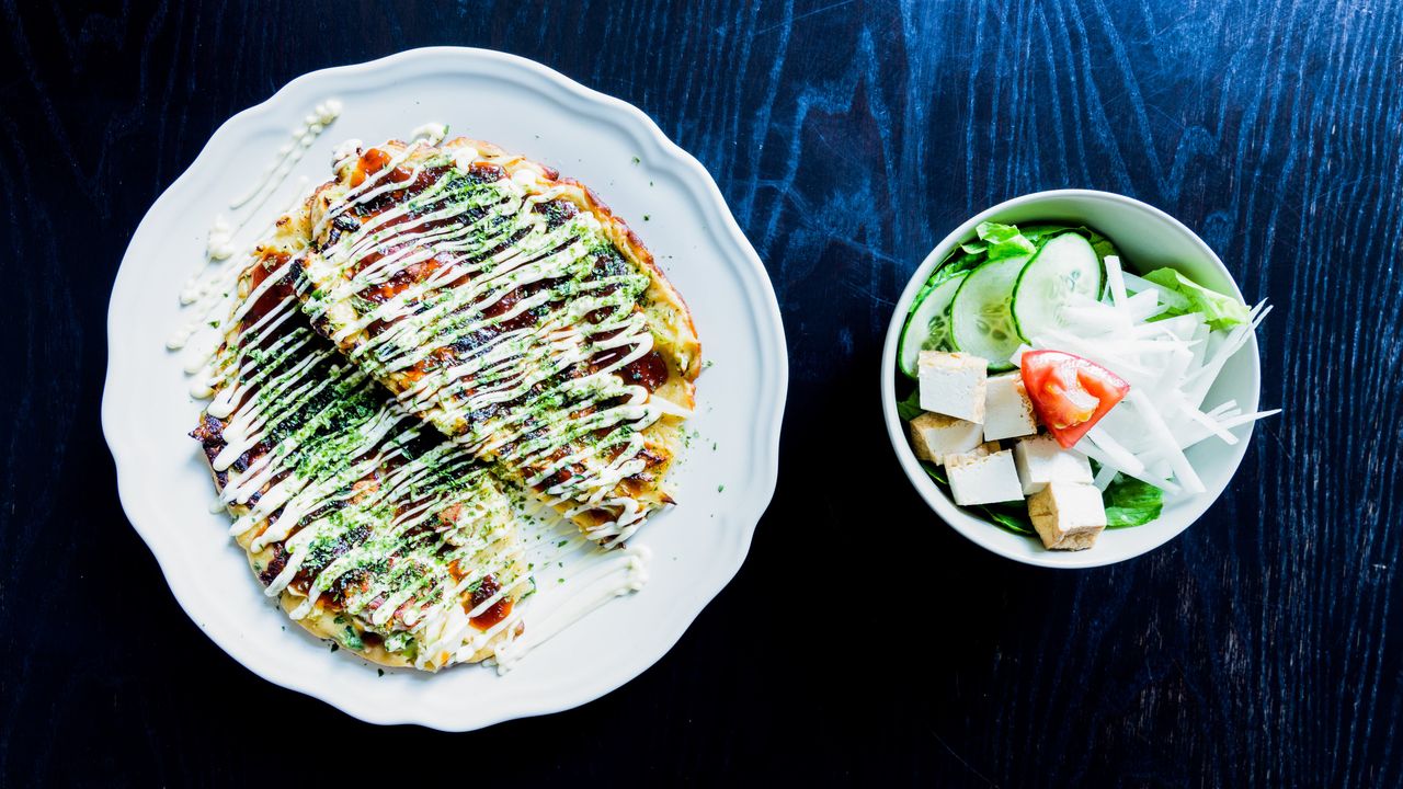 Japanese Pancake (Okonomi Yaki)