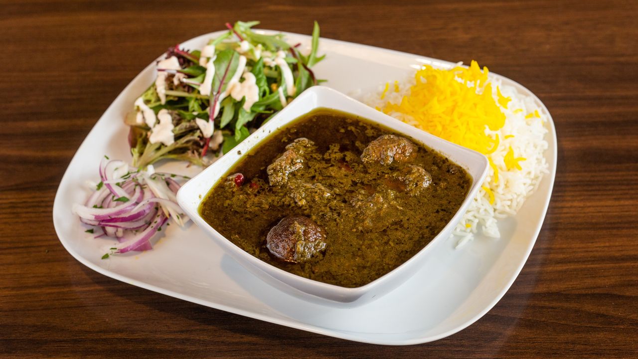 Persian Herb Stew  (Ghormeh Sabzi)