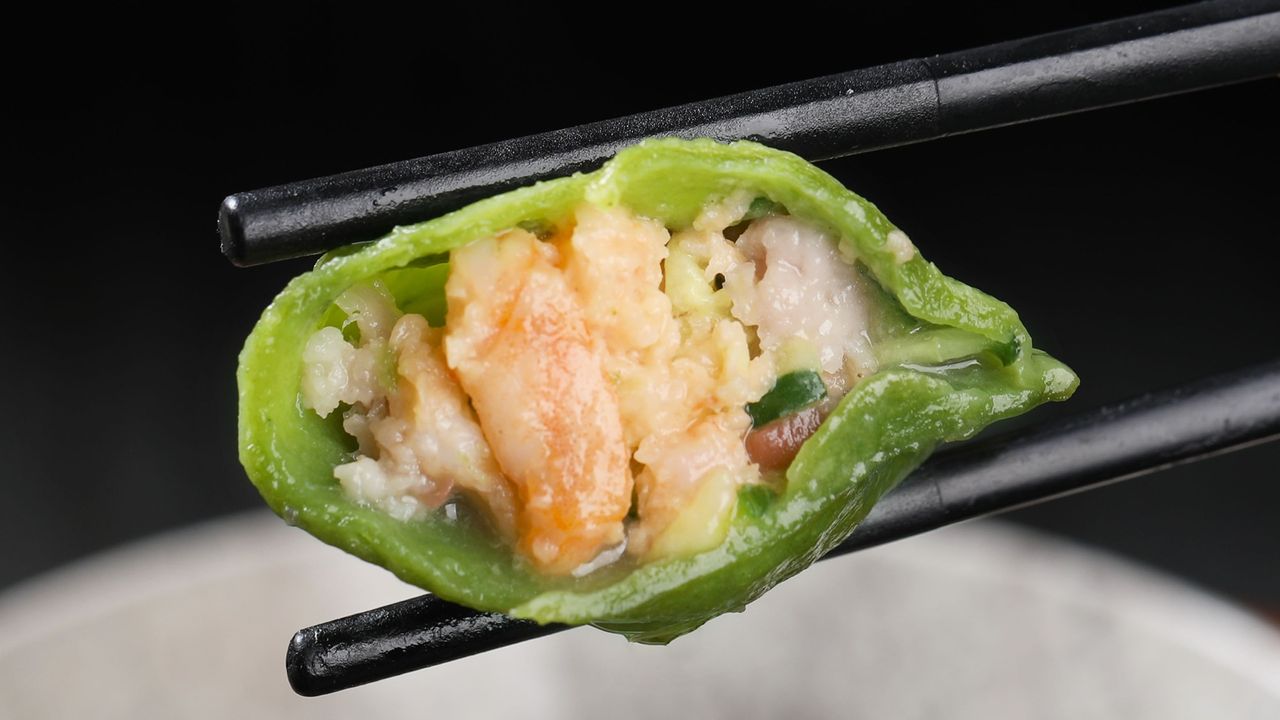 Prawn and Cucumber Dumplings