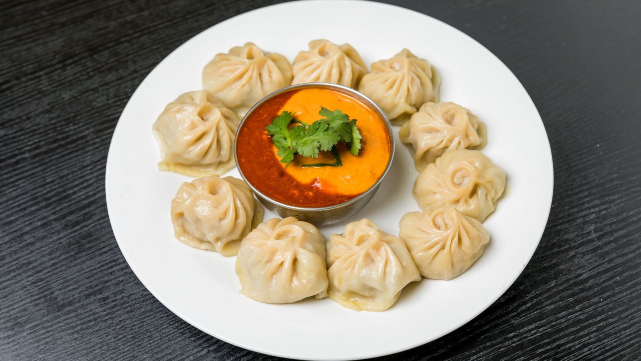 1. Steamed Momo (Nepalese Dumpling)