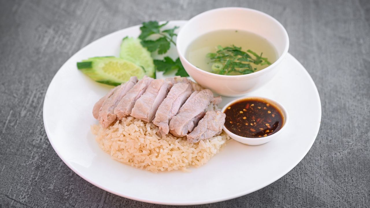 Steamed Chicken with Rice