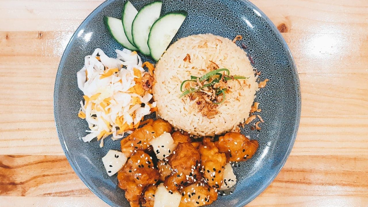 Honey Chicken Rice