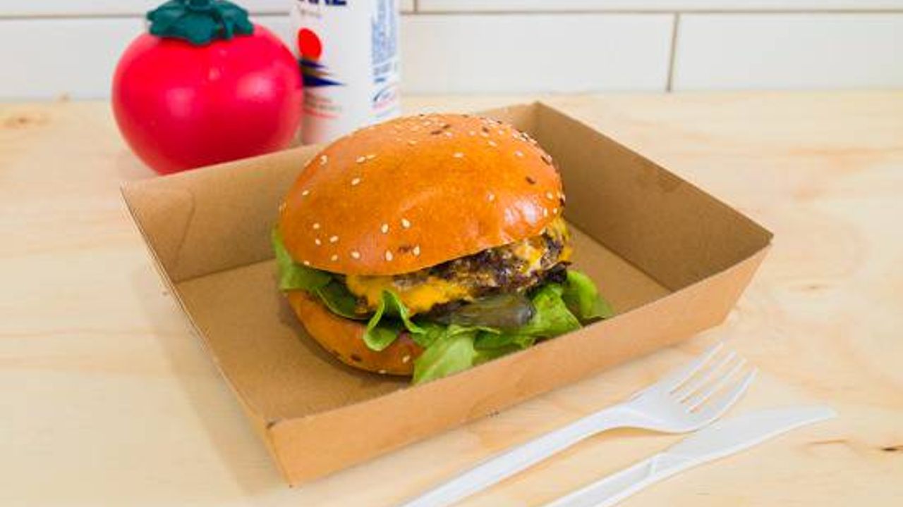 Cheese Burger & Chips Combo