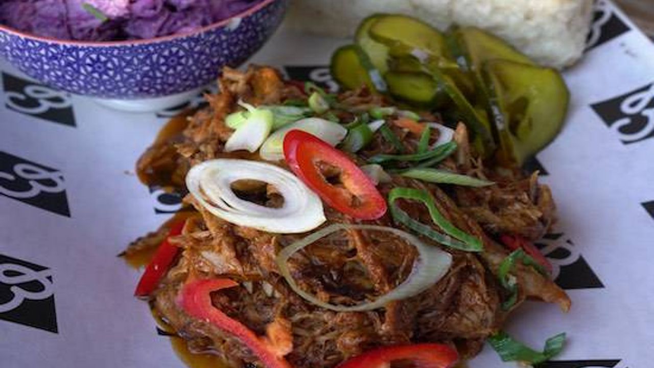 Spiced Pulled Pork (300g) inkl. Side