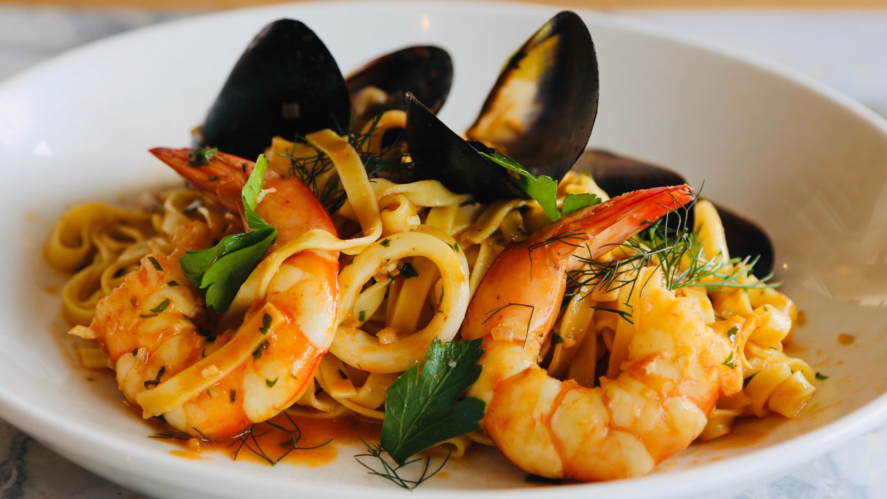 Seafood Linguine