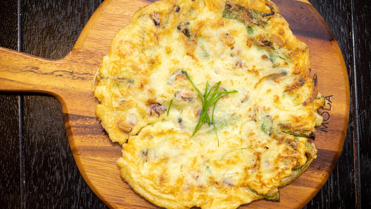 Seafood Pancake