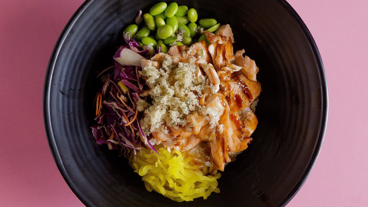 Teriyaki Salmon Bento