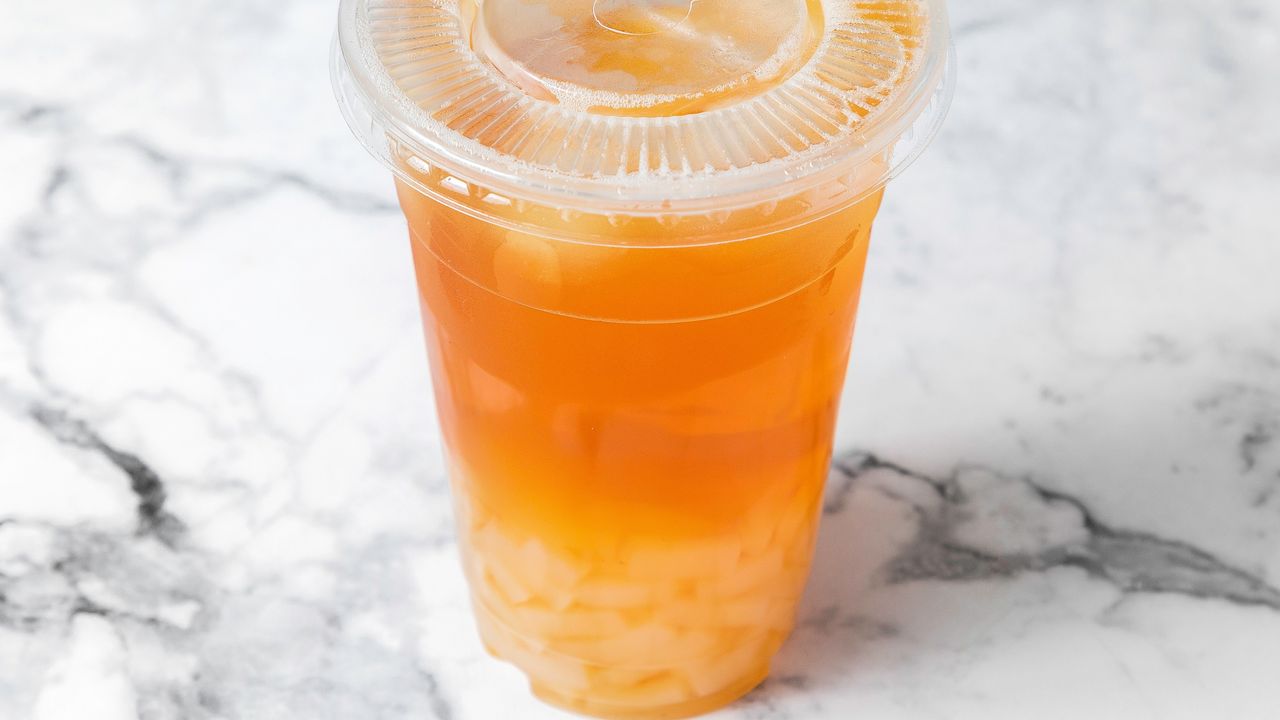 Lychee Tea with Jelly