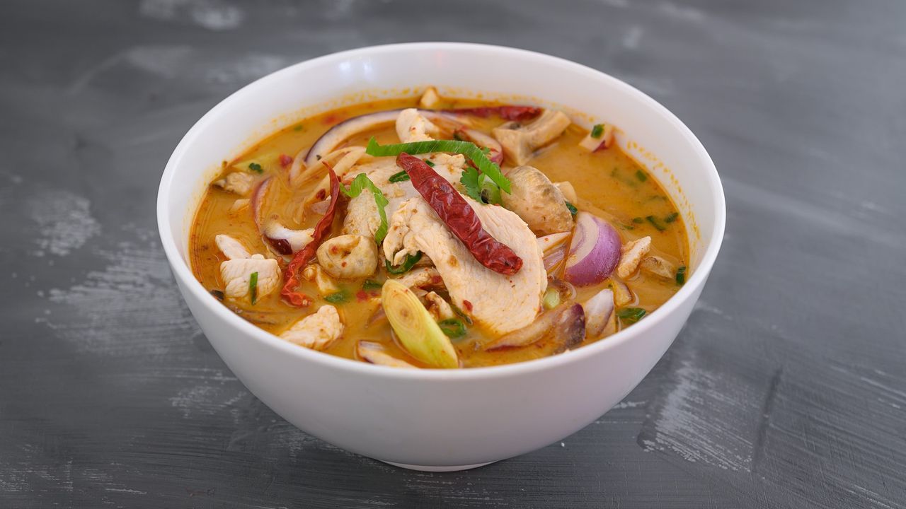 Tom Yum Chicken Soup