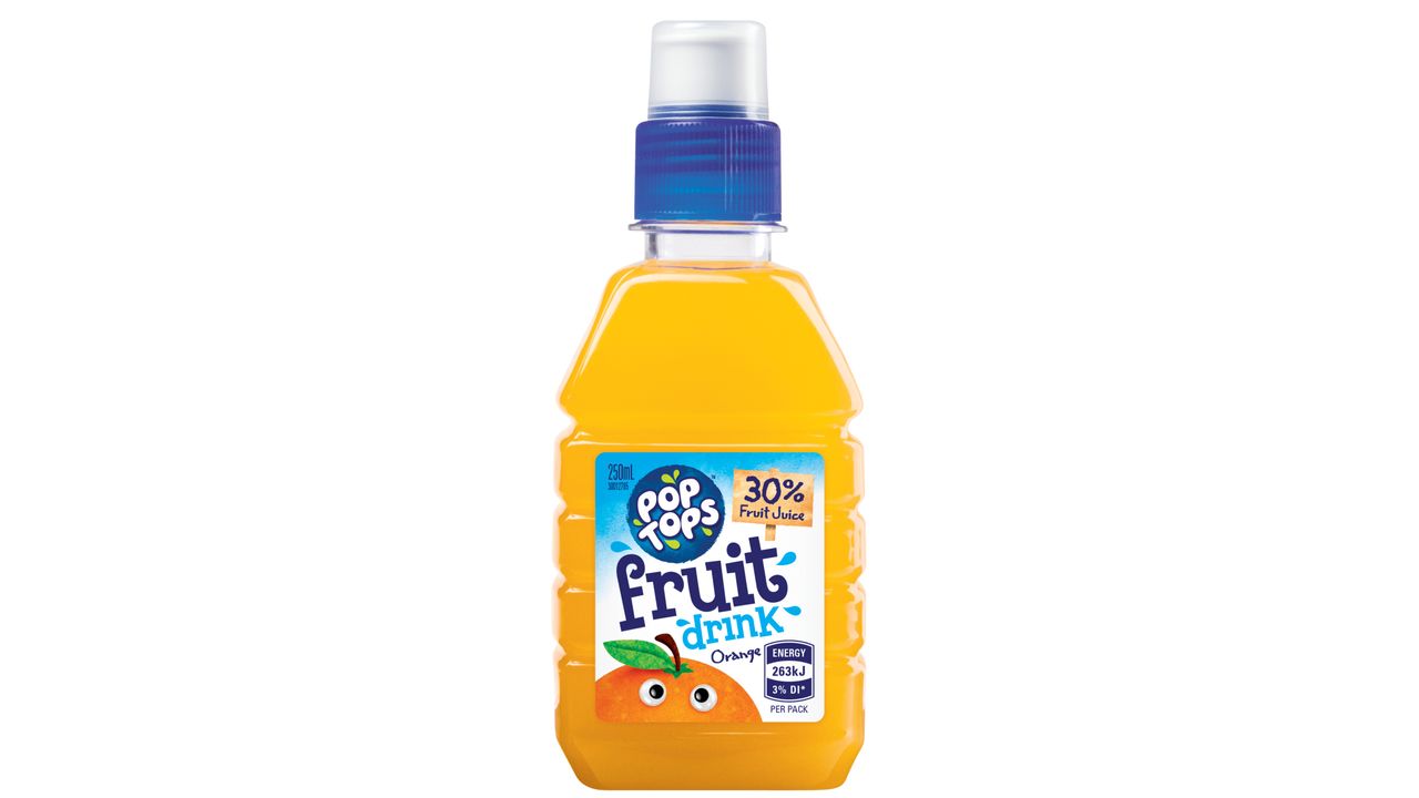 Pop Tops Orange 250ml
