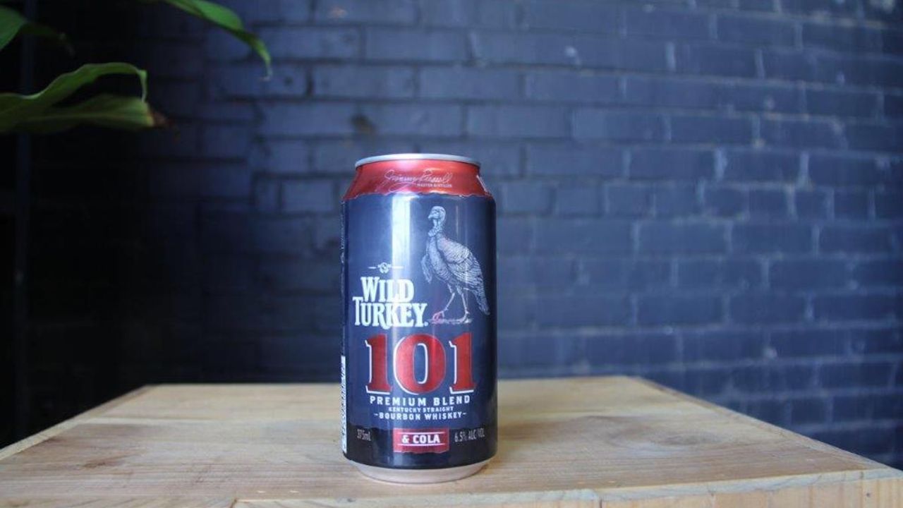 Wild Turkey 101 and Cola (4 Pack)
