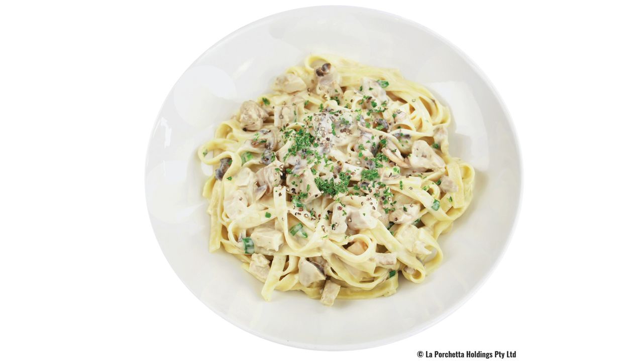 Fettuccine Pollo e Funghi (Main)