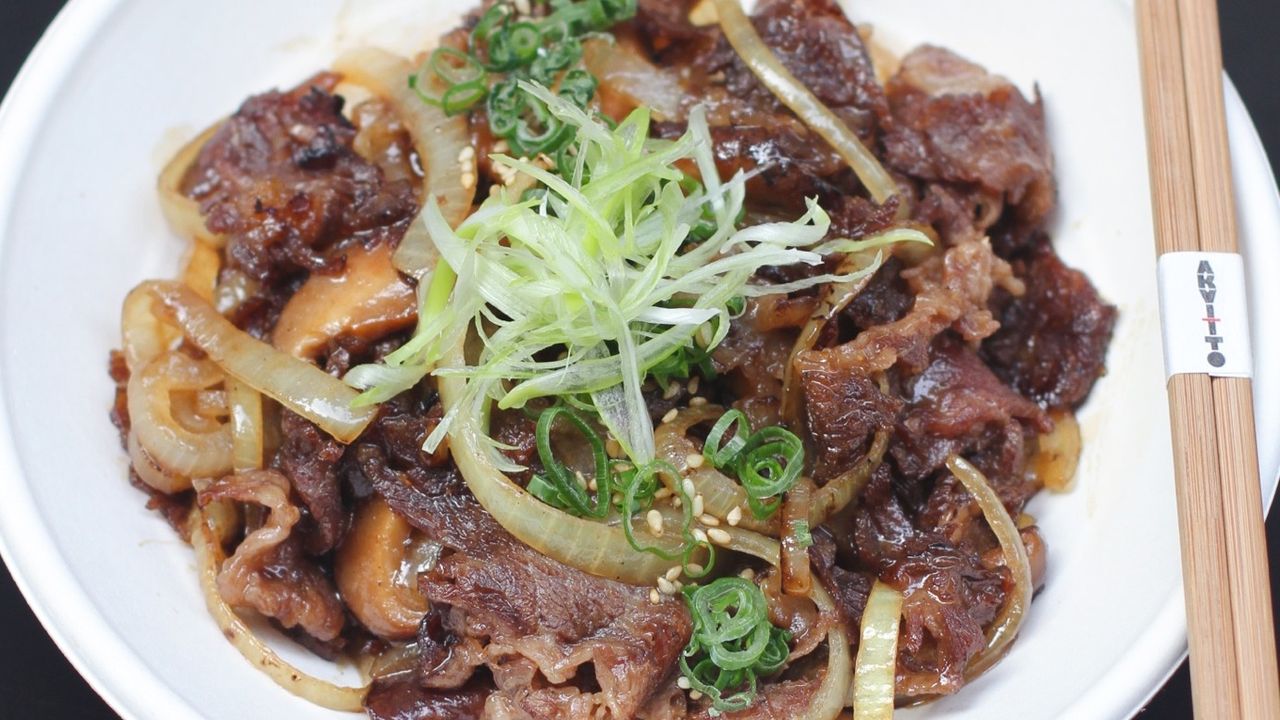 Teriyaki Beef Don