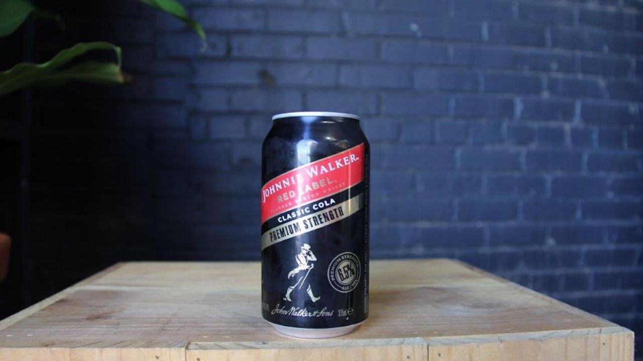 Johnnie Walker and Cola Premium (4 Pack)