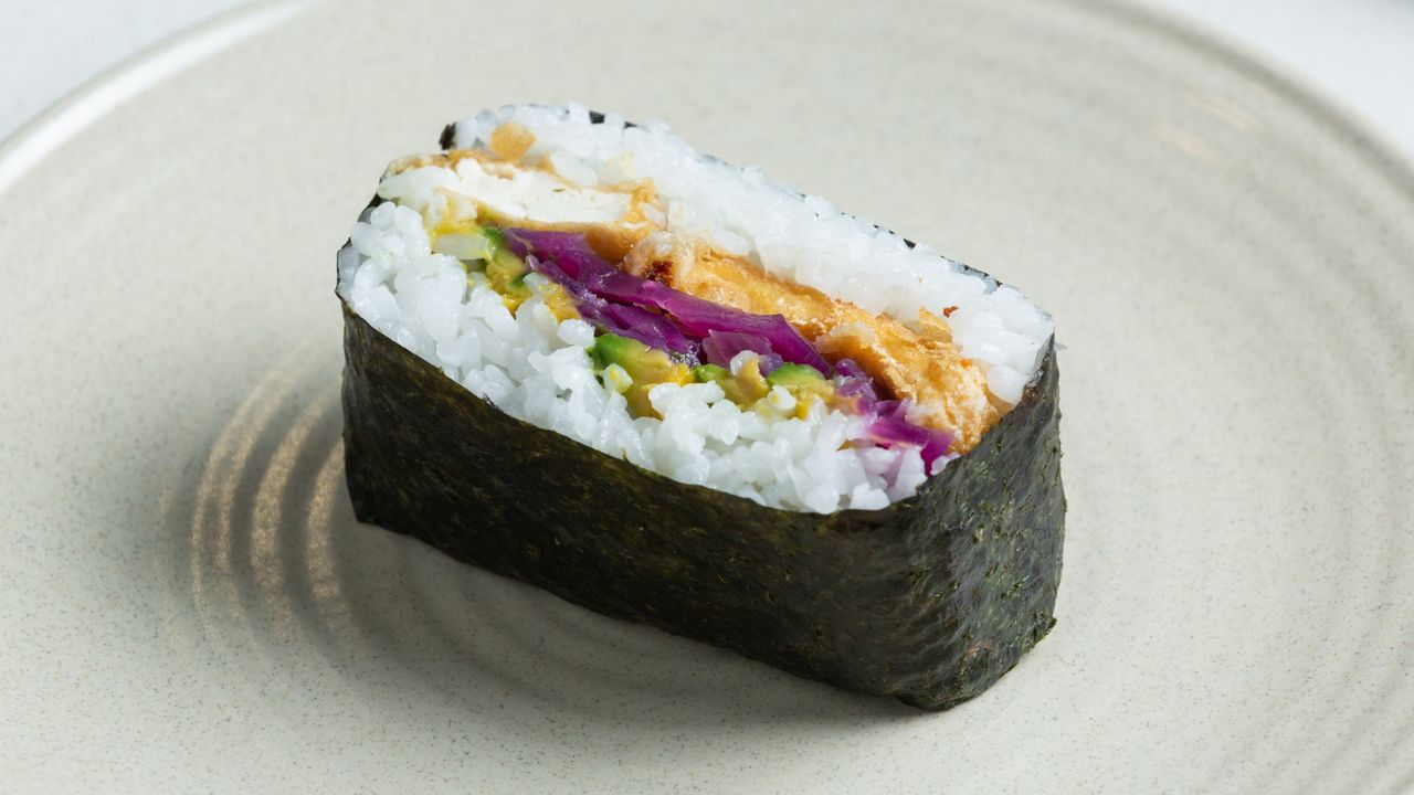 Tofu and Sweet Potato Sushi Sandwich (2pcs)