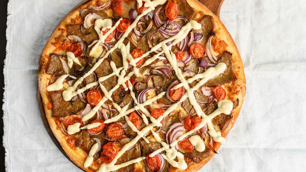 Moroccan Lamb Pizza