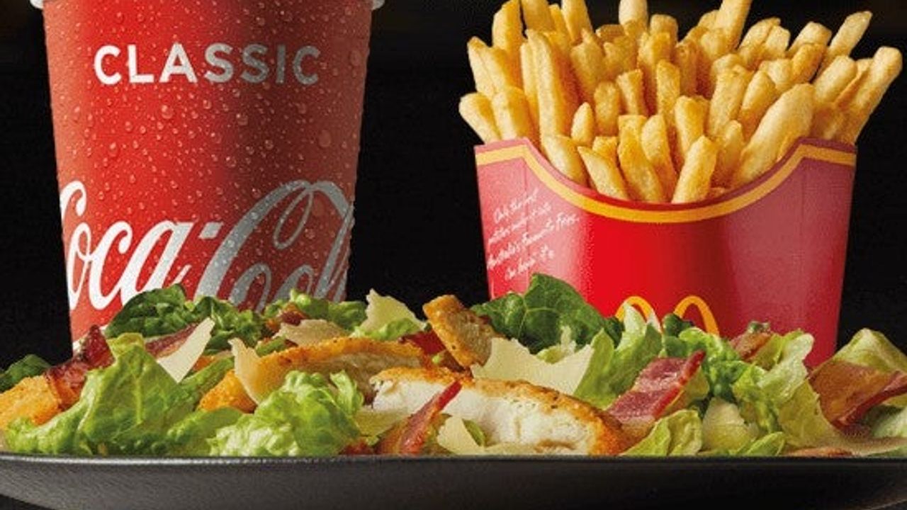 Crispy Chicken Caesar Salad