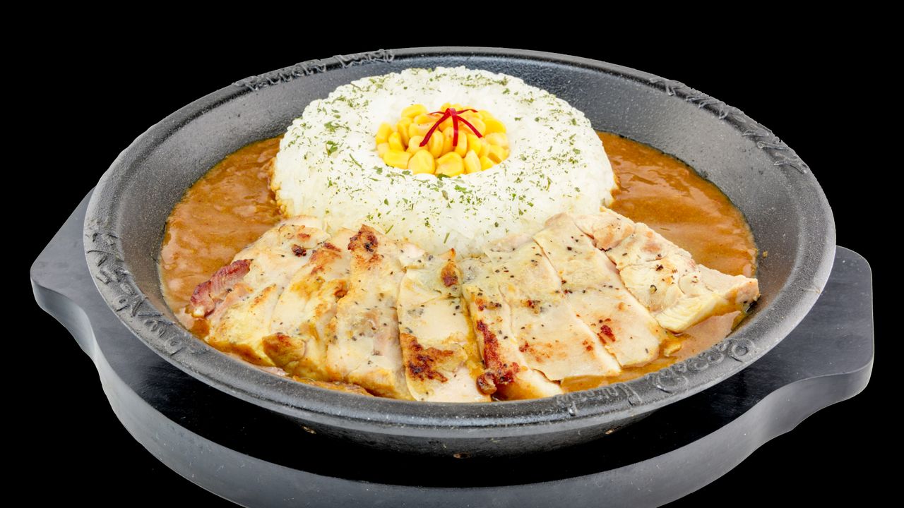 Double Meat Sizzling Curry