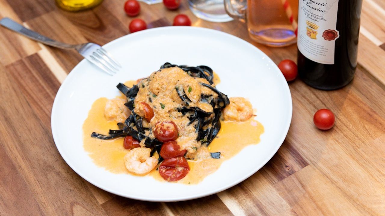 Squid Ink Fettuccine