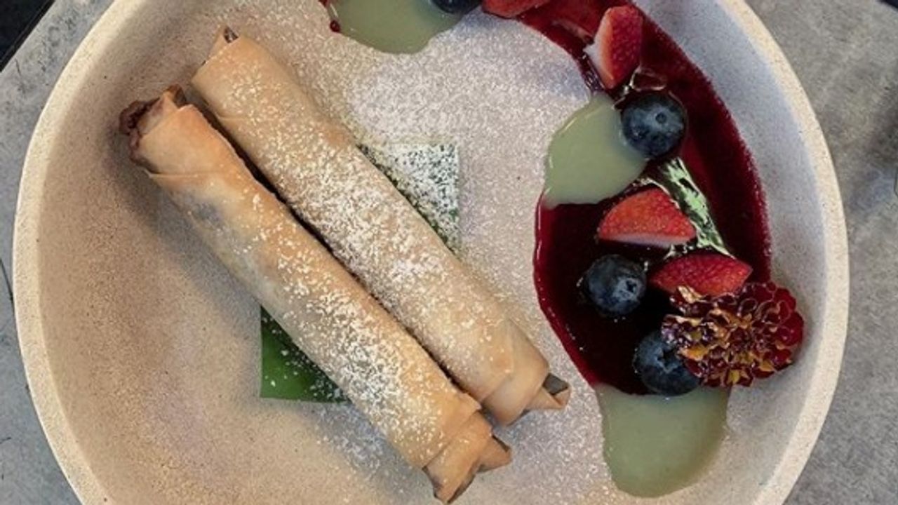 Nutella Spring Rolls