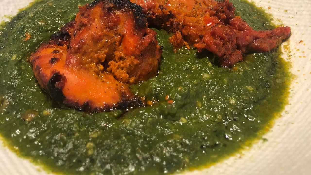 Saag Chicken  (GF)